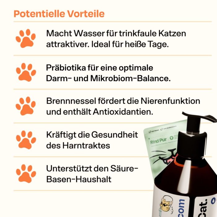 Nassfutter_H2MiauVorteile.jpg Maxi Gesundheits Starterpack inkl. GRATIS Thermobecher | Beige